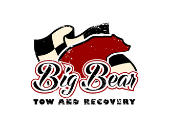 Big bear tow and off road recovery logo design by haze