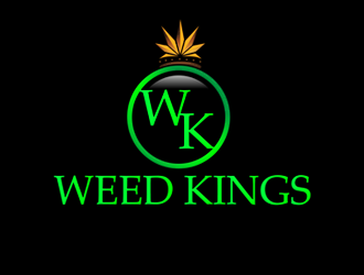 Weed Kings  logo design by megalogos