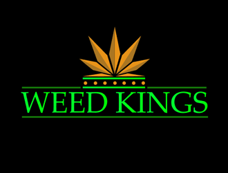 Weed Kings  logo design by megalogos