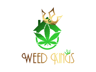 Weed Kings  logo design by ROSHTEIN