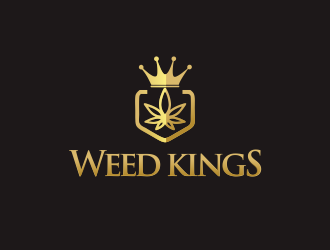 Weed Kings  logo design by YONK