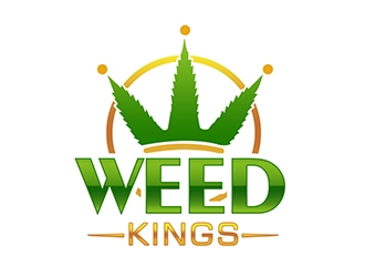 Weed Kings  logo design by DesignTeam