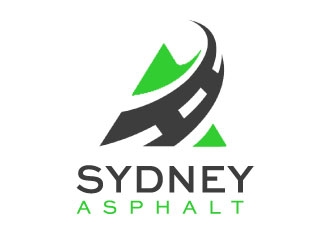 Sydney Asphalt  logo design by nehel