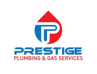 PRESTIGE PLUMBING & GAS SERVICES logo design by emyjeckson