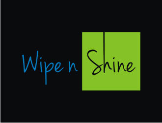 Wipe n Shine logo design by Franky.