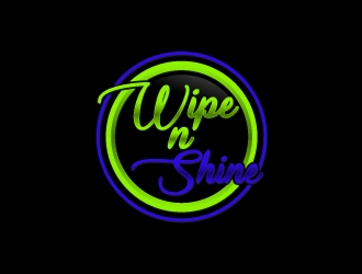Wipe n Shine logo design by JJlcool