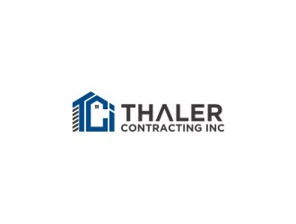 Thaler Contracting inc.  logo design by narnia