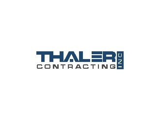 Thaler Contracting inc.  logo design by cintya