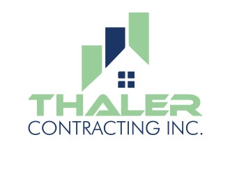 Thaler Contracting inc.  logo design by emyjeckson