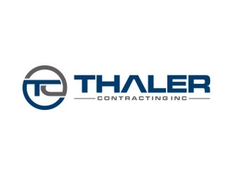 Thaler Contracting inc.  logo design by agil