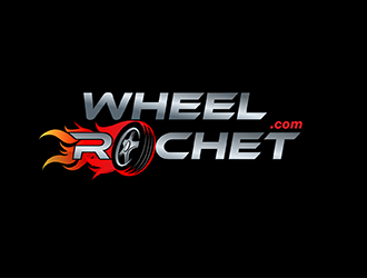 wheelrocket.com logo design by geomateo