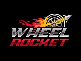 wheelrocket.com logo design by wenxzy
