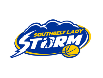 Southbelt Lady Storm logo design by haze