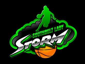Southbelt Lady Storm logo design by uttam