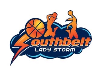 Southbelt Lady Storm logo design by shere