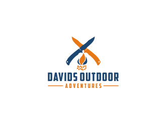 Davids Outdoor Adventures logo design by bricton