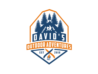 Davids Outdoor Adventures logo design by bricton