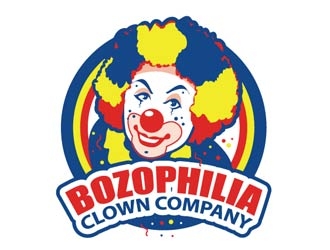 BOZOPHILIA CLOWN COMPANY logo design by shere