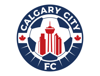 Calgary City FC logo design by ArniArts