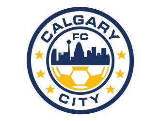 Calgary City FC logo design by Benok