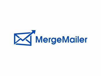 MergeMailer logo design by rokenrol