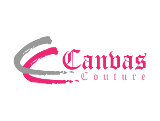 Canvas Couture logo design by AisRafa