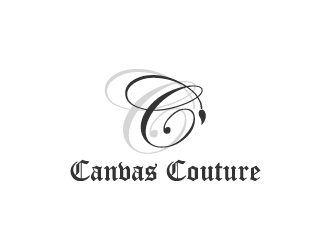 Canvas Couture logo design by JJlcool