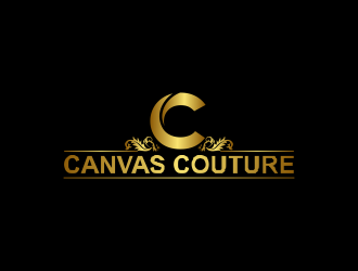 Canvas Couture logo design by perf8symmetry