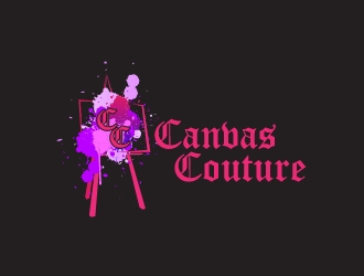 Canvas Couture logo design by litera