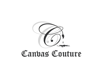 Canvas Couture logo design by JJlcool