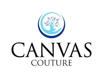 Canvas Couture logo design by jetzu