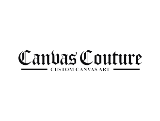 Canvas Couture logo design by dhe27