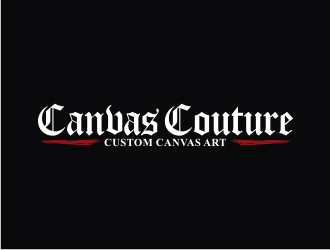 Canvas Couture logo design by dhe27