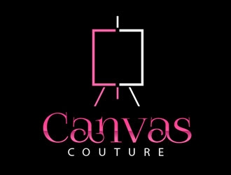 Canvas Couture logo design by LogoInvent