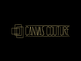 Canvas Couture logo design by geomateo