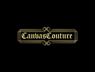 Canvas Couture logo design by geomateo