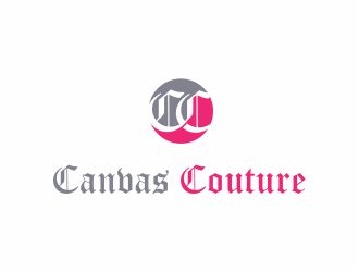 Canvas Couture logo design by 48art