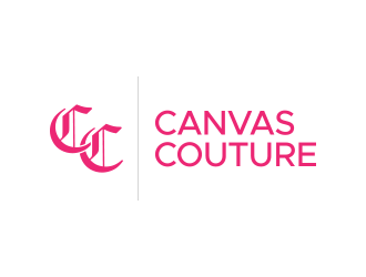 Canvas Couture logo design by lexipej