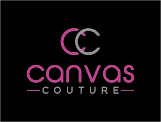 Canvas Couture logo design by onep