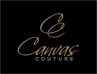 Canvas Couture logo design by onep