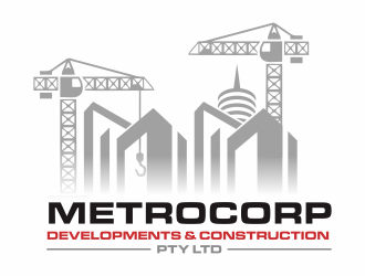 Metrocorp Developments & Construction Pty Ltd logo design by hidro