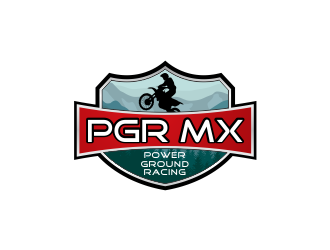 PGR MX (Power Ground Racing) logo design by Aster