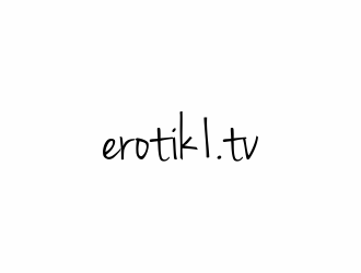 erotik1.tv logo design by hopee