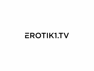 erotik1.tv logo design by hopee