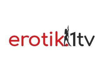erotik1.tv logo design by Benok
