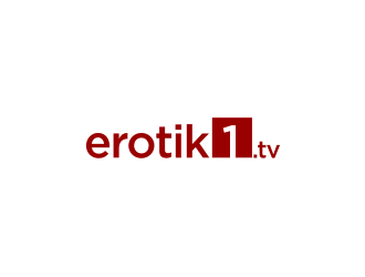 erotik1.tv logo design by dewipadi