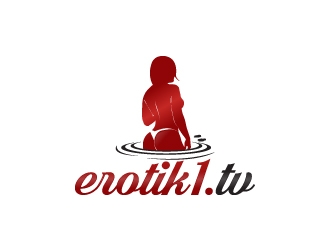 erotik1.tv logo design by JJlcool