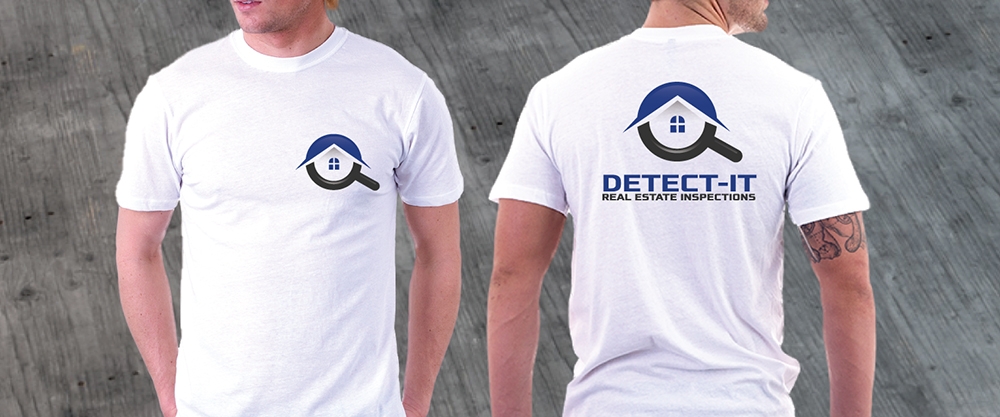 Detect- It Real Estate Inspections logo design by suraj_greenweb