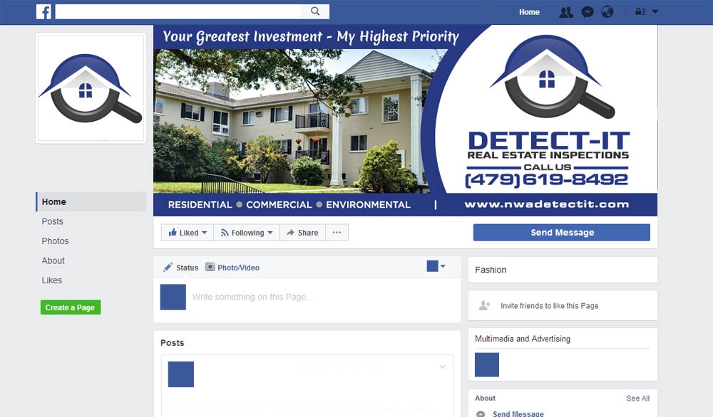 Detect- It Real Estate Inspections logo design by scriotx