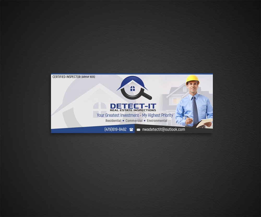 Detect- It Real Estate Inspections logo design by aamir